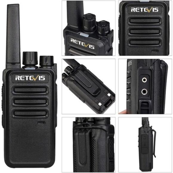 Two-Way Radios Long Range, Walkie Talkies for Adults, 2 Way Radio with Earpiece - Picture 6 of 7